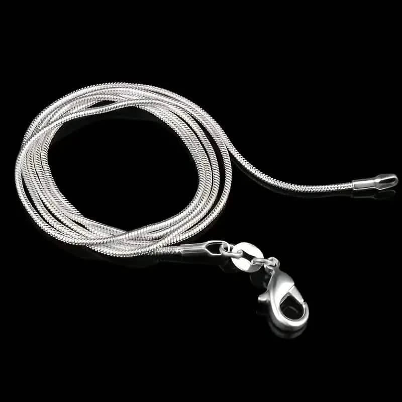 Chaîne serpent unisexe