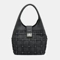 Sac fourre-tout David Jones Rivet – Sac cabas moyen en similicuir PU tendance | Femstylo