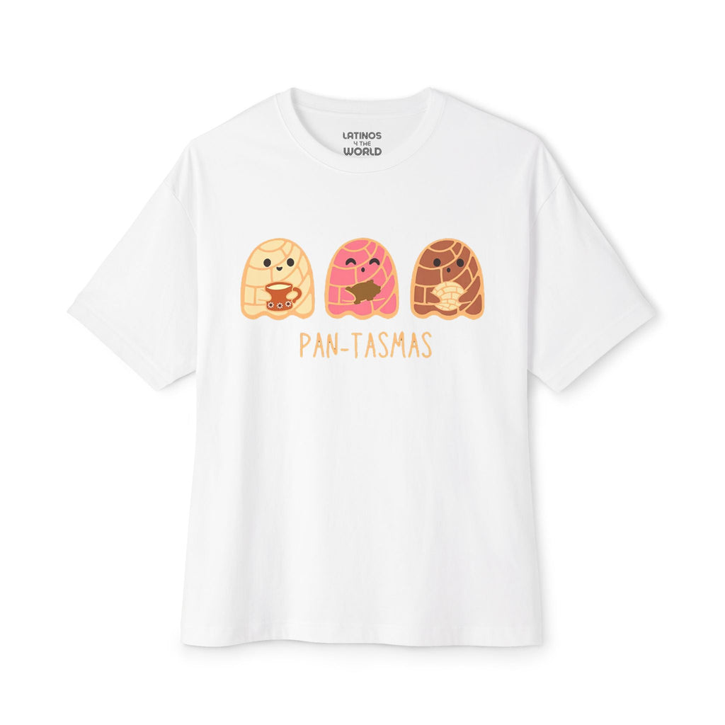 T-shirt Pantasmas Ghost Pan Dulce Conchas | Halloween, Boo Effrayant Horreur Costume Latino | Unisexe - 3 Couleurs