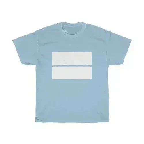 T-shirt en coton double bloc