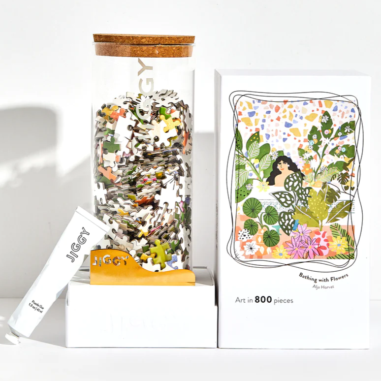 JIGGY - Puzzle « Bain de fleurs » (800 pièces)
