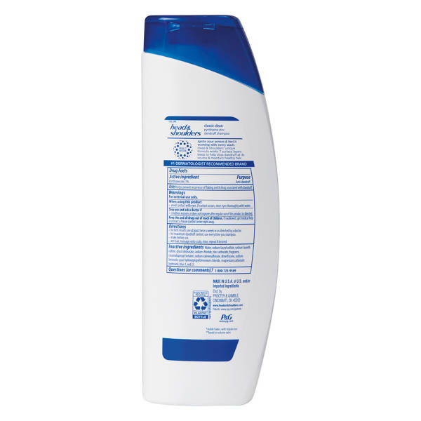 Shampooing Classic Clean Head & Shoulders, 370 ml