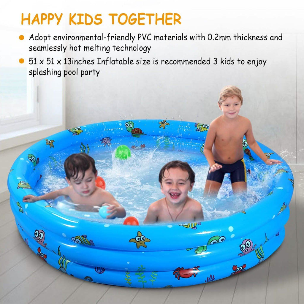 Piscine gonflable de 132x33 cm
