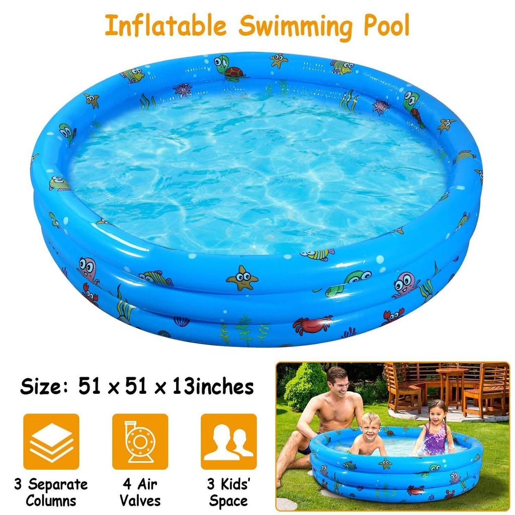 Piscine gonflable de 132x33 cm