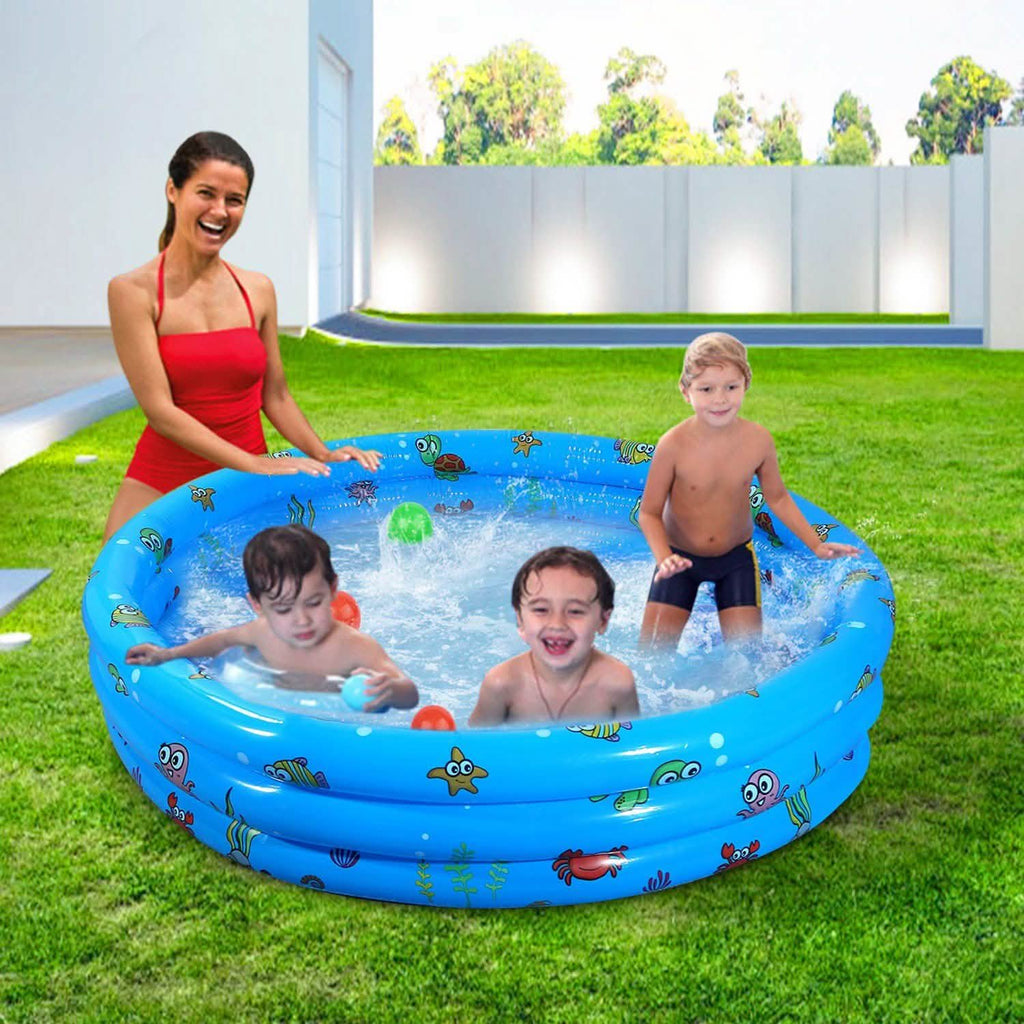 Piscine gonflable de 132x33 cm
