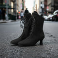 Bottes femme à talons chaton et bout pointu | Chic automne-hiver