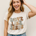 T-shirt Aime comme Jésus, Chrétien, T-shirt inspirant