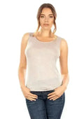 Débardeur en mélange modal et cachemire EGI Exclusive Collections pour femme.