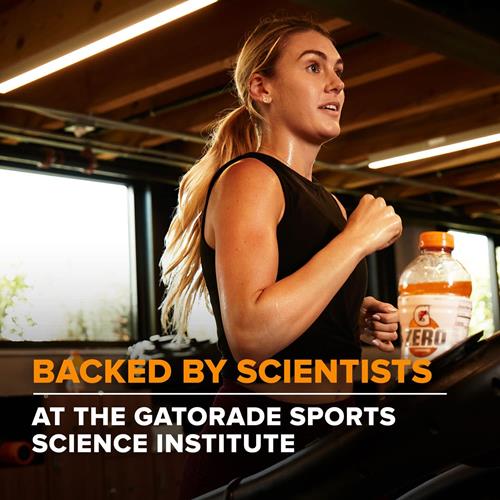 Gatorade Zero Sugar Thirst Quencher, Watermelon Splash, 20 Fl Oz Bottles, 8 Pack, Electrolytes For Rehydration