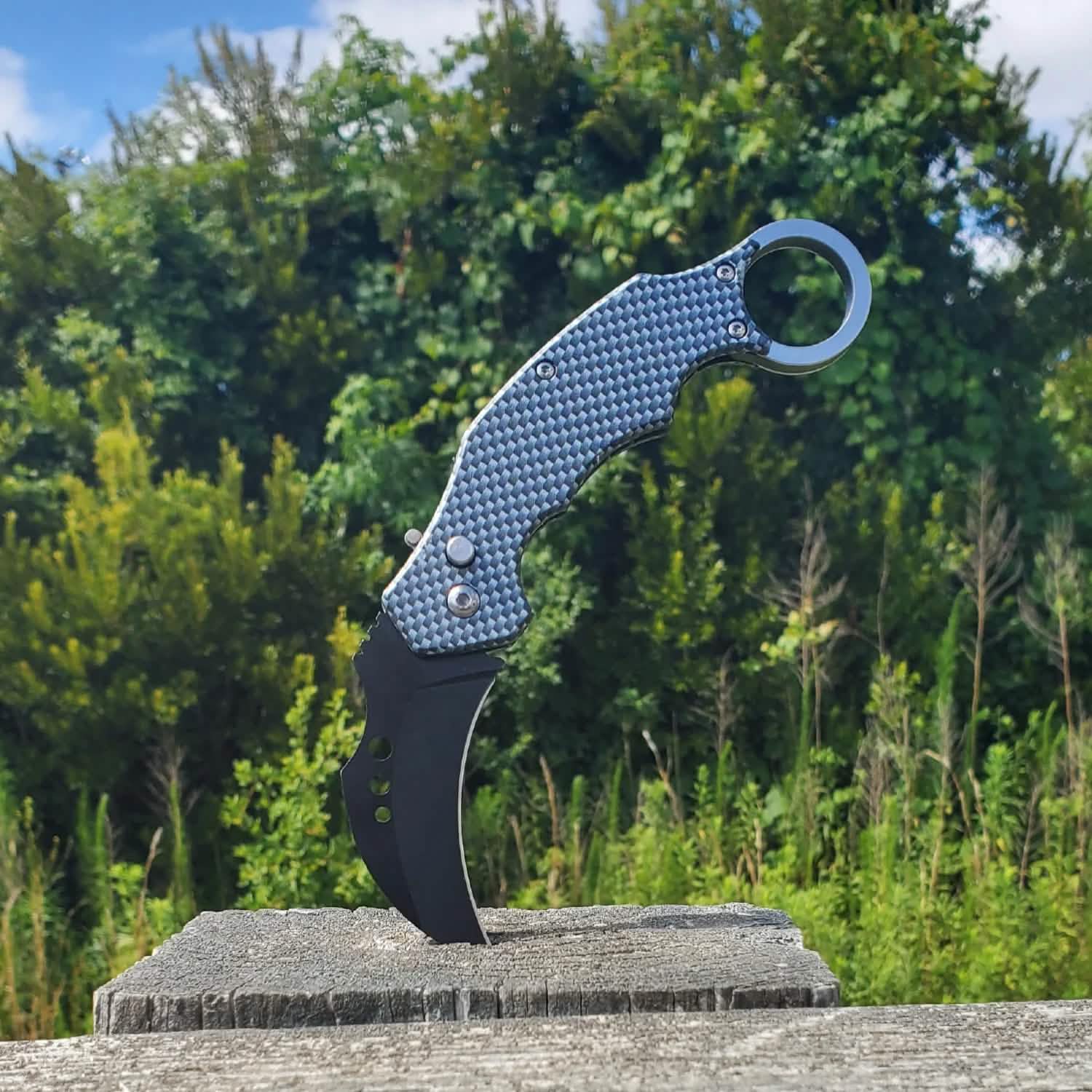 Couteau automatique karambit de 5,25 po