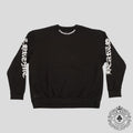 SWEAT-SHIRT RAS DU COU CHROME HEARTS AVEC LOGO SUR LA NUQUE - NOIR