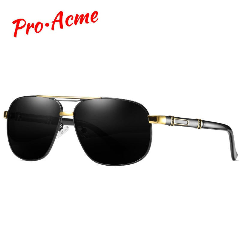 Lunettes de soleil polarisées pour la conduite Homme Marque de lunettes de soleil Designer Lunettes de soleil noires