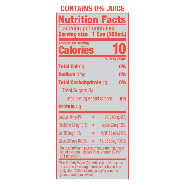 Boisson énergisante Summit Peach Waves, canette de 355 ml