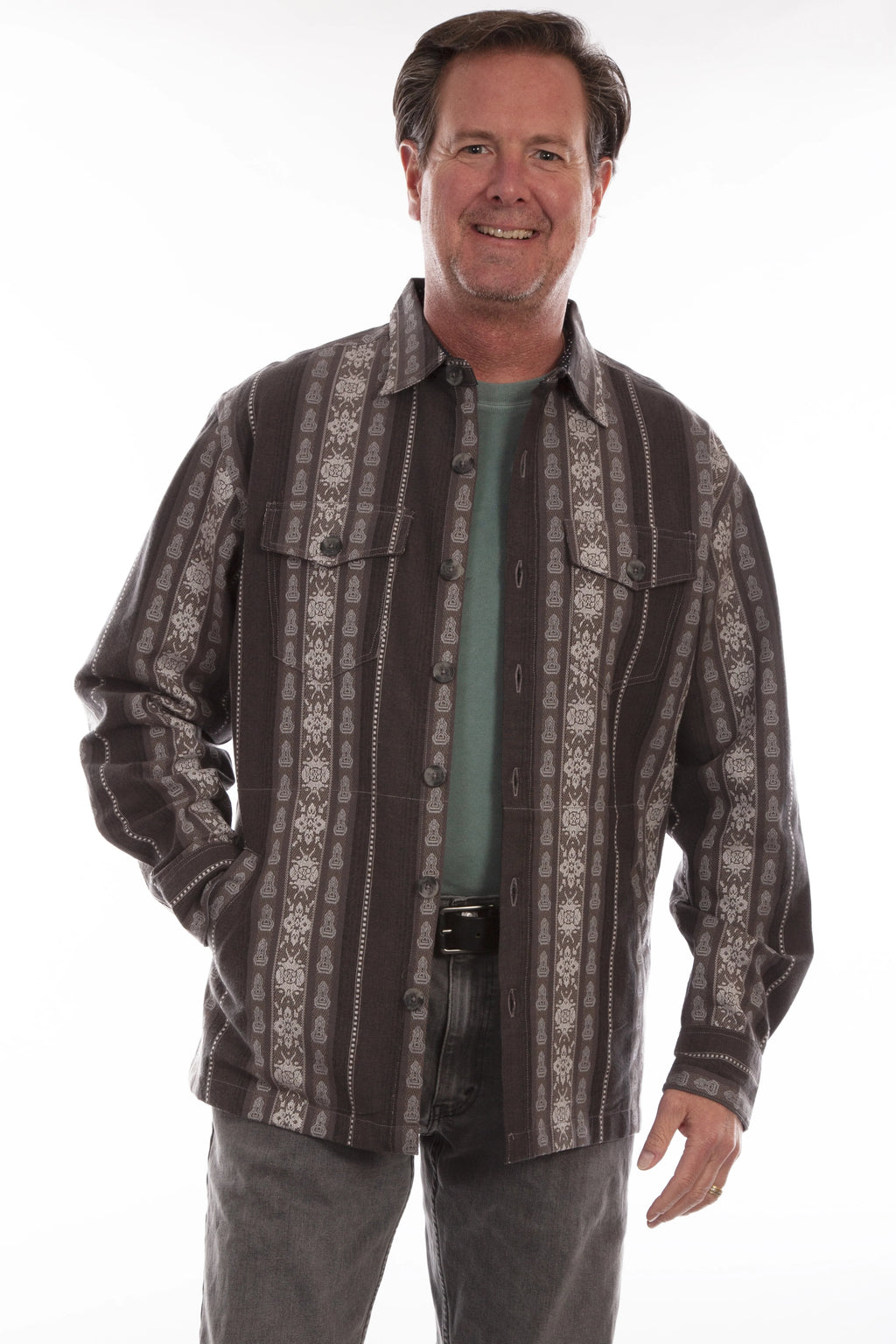Scully Ridgeview - Surchemise à carreaux Western pour hommes