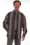 Scully Ridgeview - Surchemise à carreaux Western pour hommes