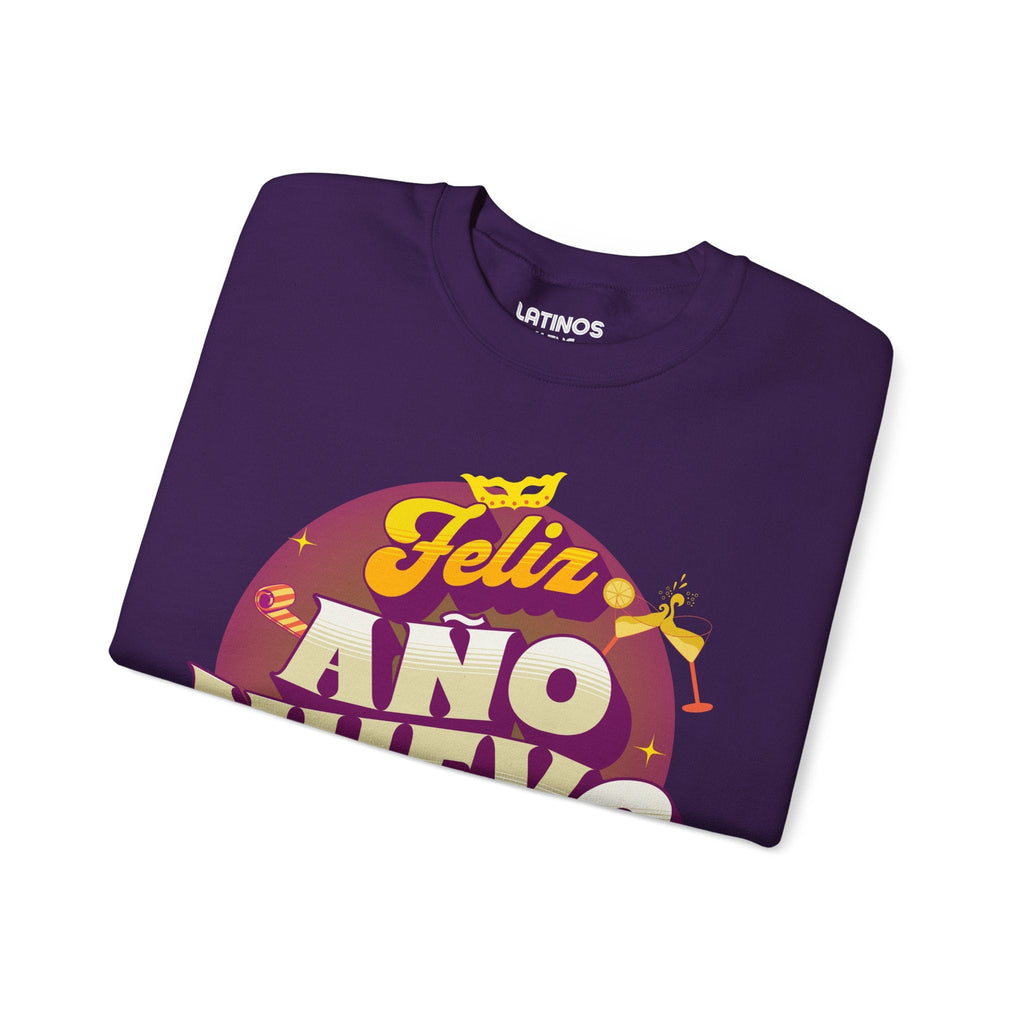 Joyeux Nouvel An Putos ! 2027 Latino Joyeux Nouvel An Pull ras du cou | Drôle Réveillon du Nouvel An | 3 Couleurs