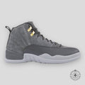 Air Jordan 12 Retro Gris Foncé