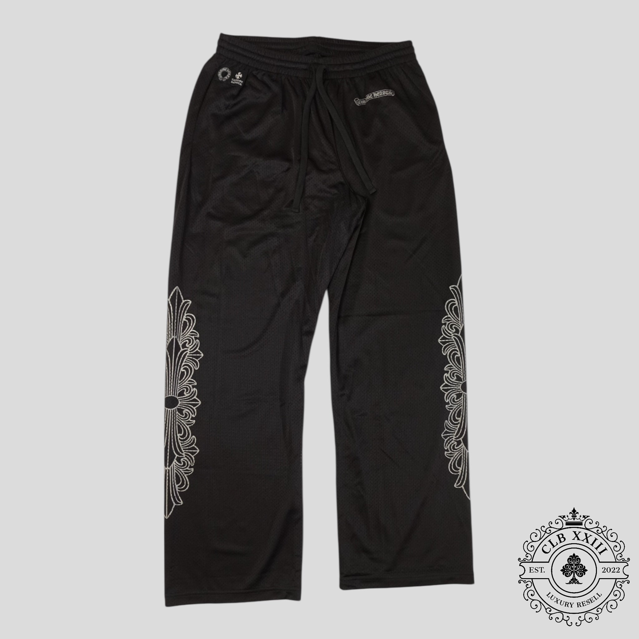 Pantalon en maille Chrome Hearts Noir