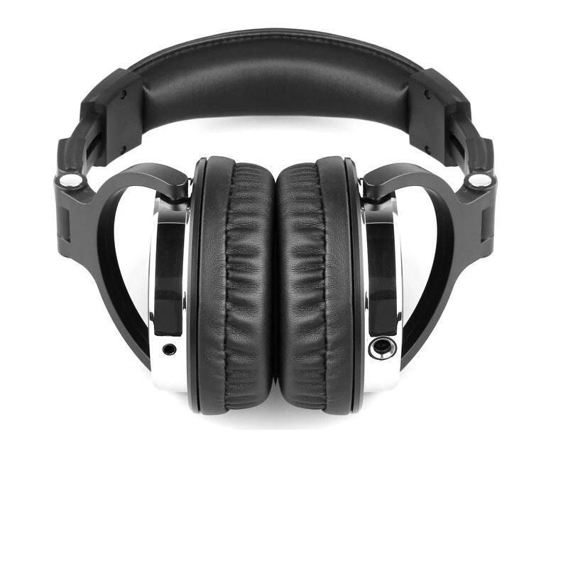 Casque de studio professionnel Casque DJ stéréo Casque de monitoring de studio Casque de jeu Câble 3,5 mm 6,3 mm Pour smartphones et PC