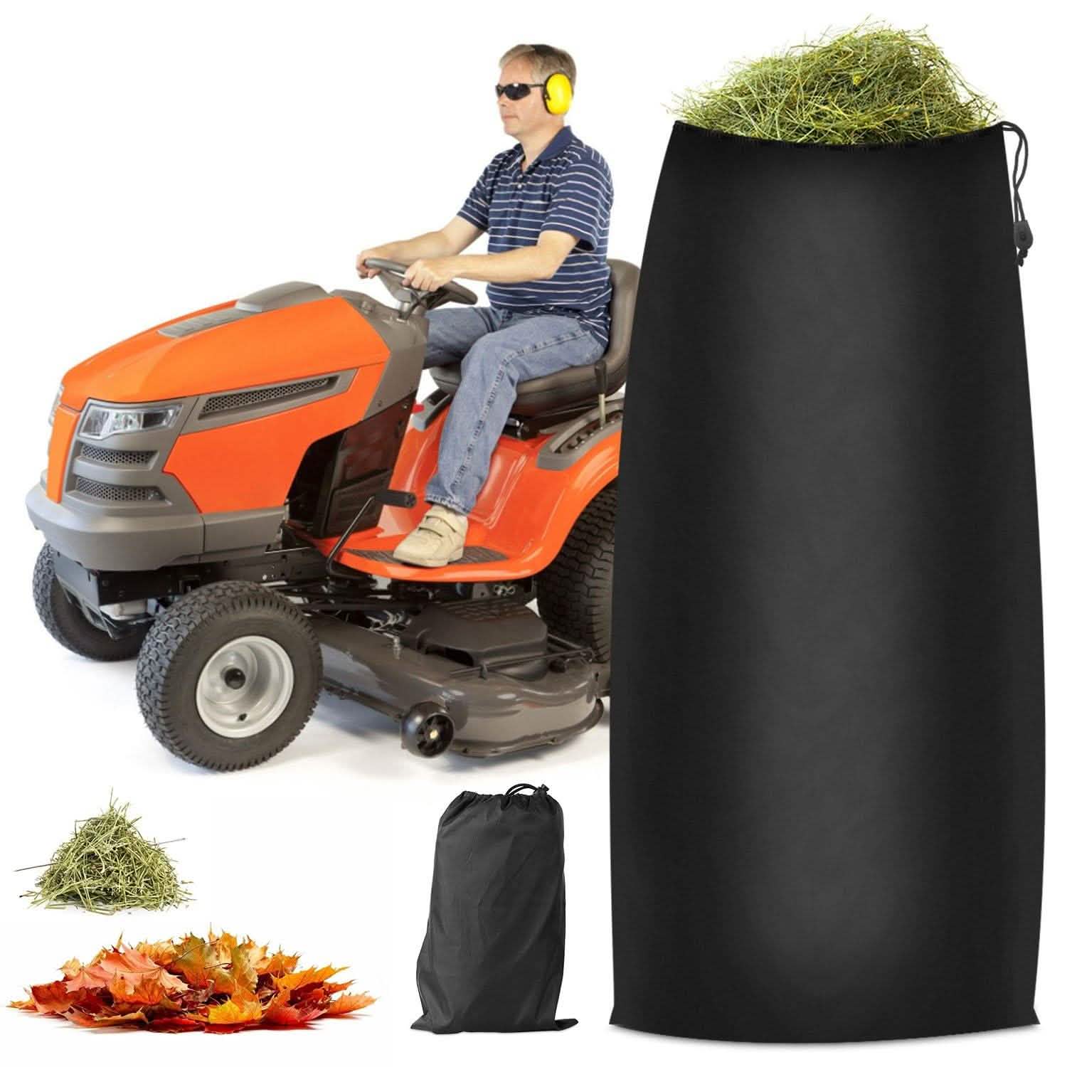 Sac de ramassage de feuilles pour tracteur de pelouse de 54 pi³