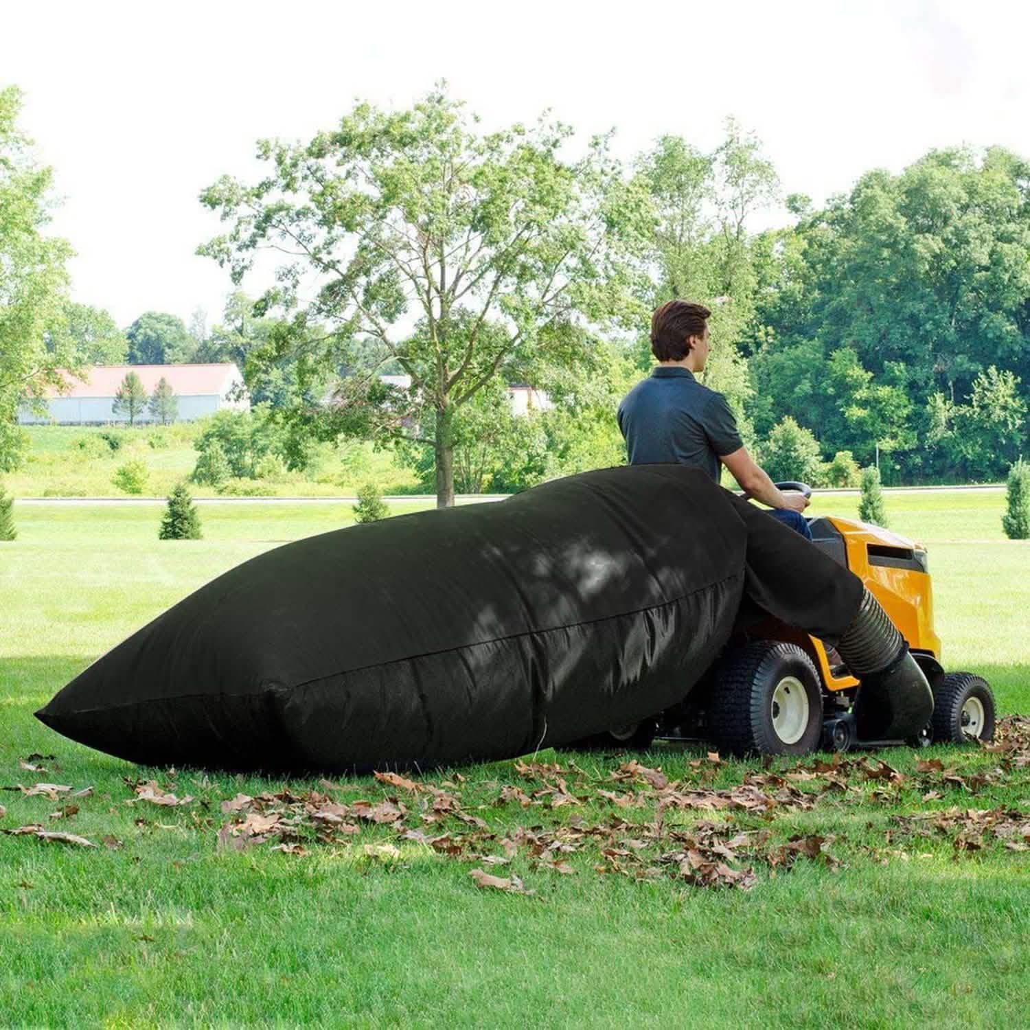 Sac de ramassage de feuilles pour tracteur de pelouse de 54 pi³