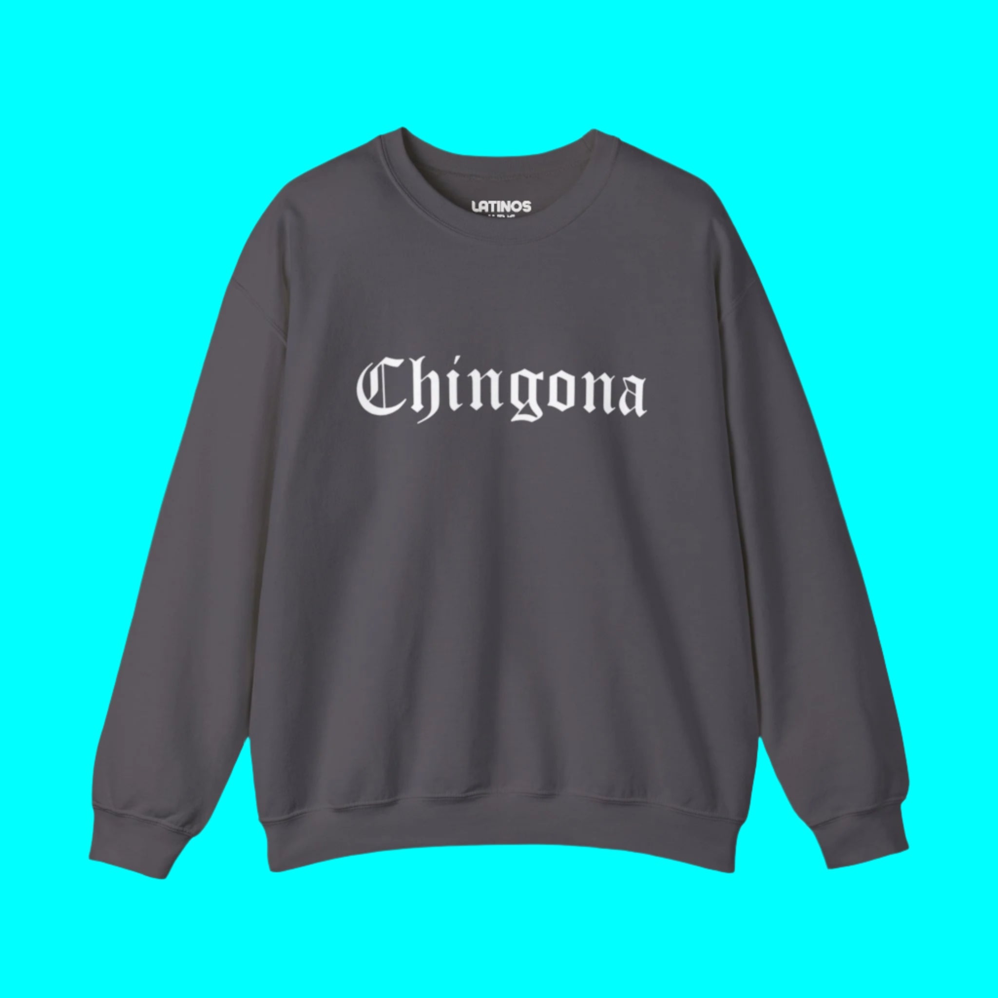 Sweat-shirt ras du cou Chingona | Polaire virale Latino | 3 Couleurs