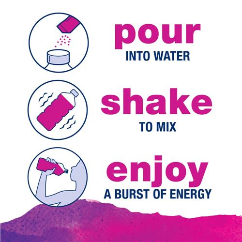 Kroger Energy Zero Sugar Wildberry Drink Mix Packets 30 packets / 0.18 oz
