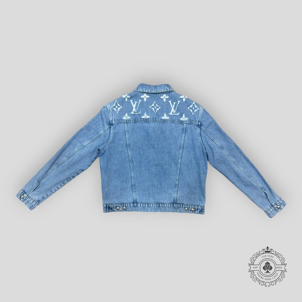 Blouson camionneur en jean Louis Vuitton