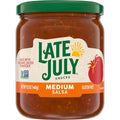 Salsa moyennement piquante Late July Snacks, pot de 439 g