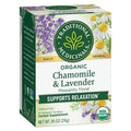 Tisanes Camomille et Lavande Bio Traditional Medicinals, 16 sachets (lot de 1)