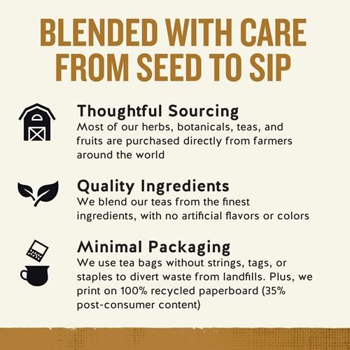 Tisane aux épices du Bengale Celestial Seasonings, boîte de 20 sachets de thé