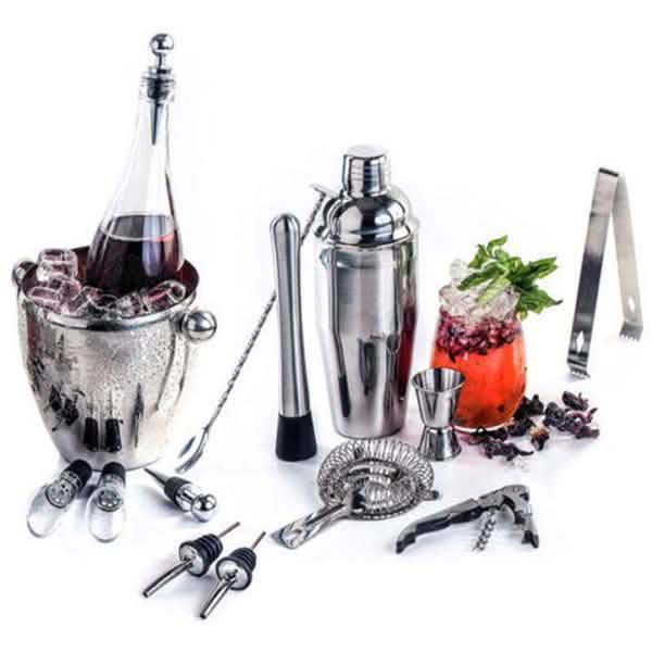 Kit à cocktail 550 ml en acier inoxydable