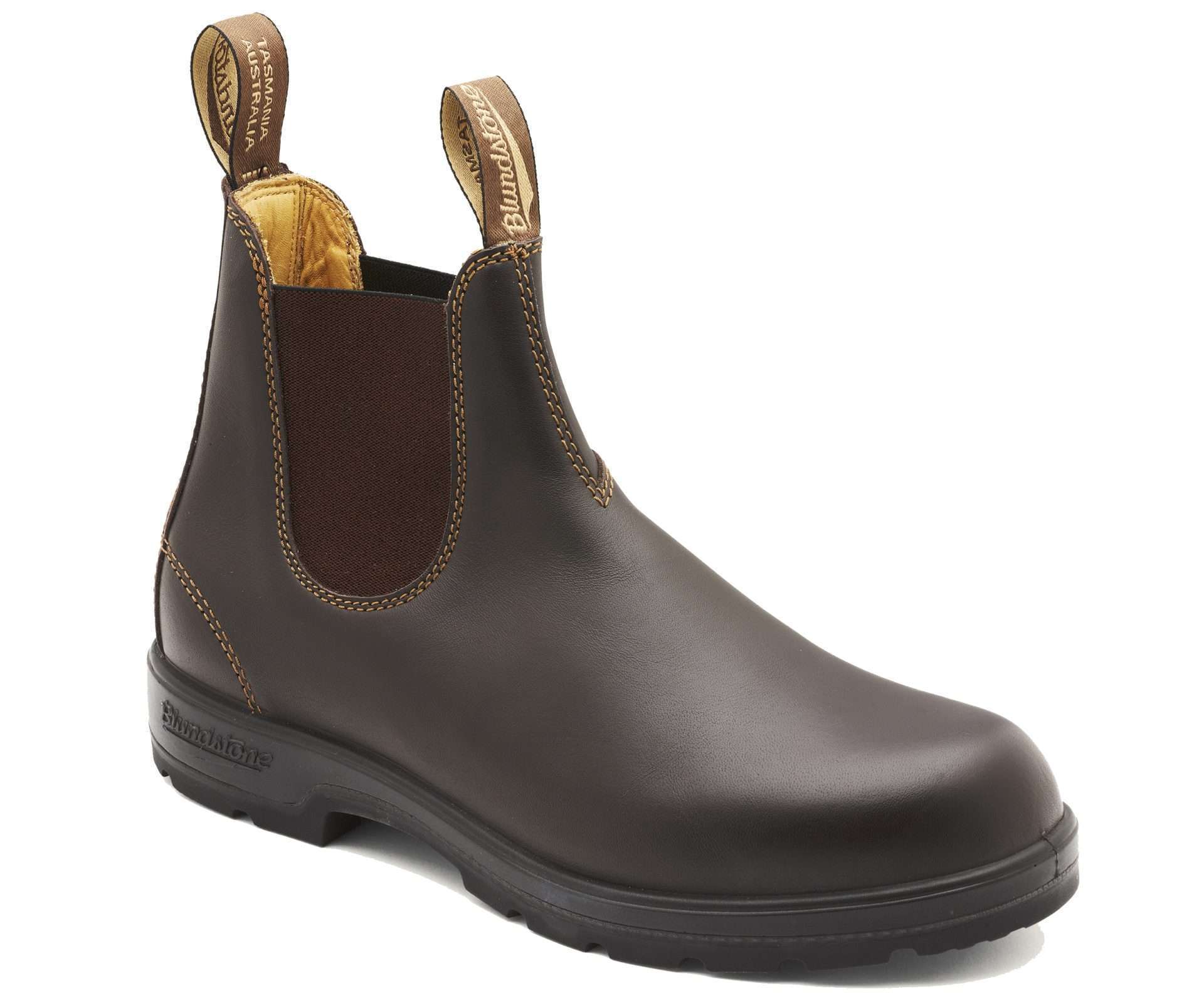 BLUNDSTONE 550 BOTTINES CHELSEA CLASSIQUES POUR HOMMES - MARRON NOUVEAU NOYER