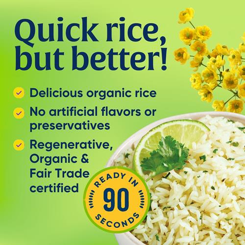 Riz Cilantro et Citron Vert Lundberg 156 g