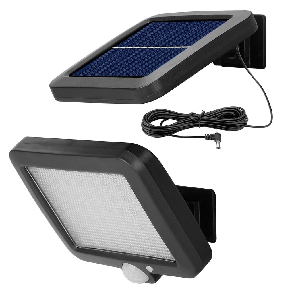 Projecteur de sécurité solaire extérieur 56 LED