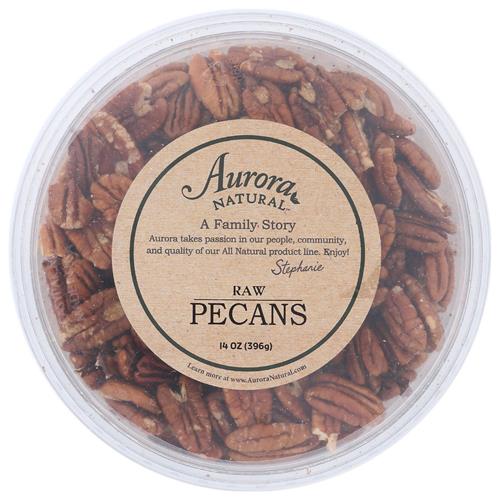 Noix de pécan crues Aurora Natural Products, 14 onces