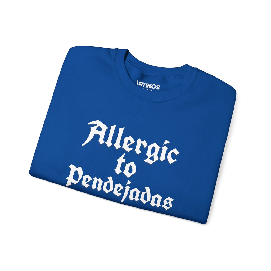 Sweat-shirt ras du cou « Allergic To Pendejadas (BS) » | Doublure polaire | 3 couleurs
