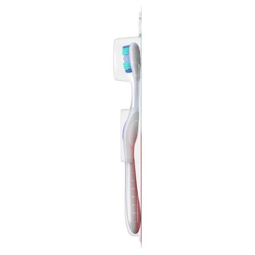 Brosse à dents Colgate 360 Optic White, pleine tête, médium