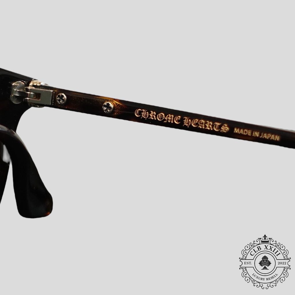 Lunettes de soleil Chrome Hearts Just In Tortoise