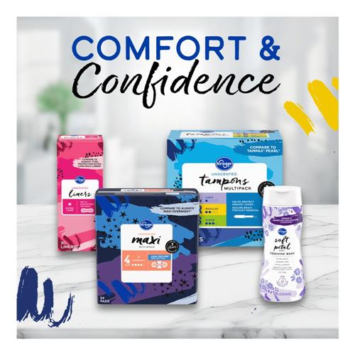 Tampons Kroger Réguliers Non parfumés 18 unités