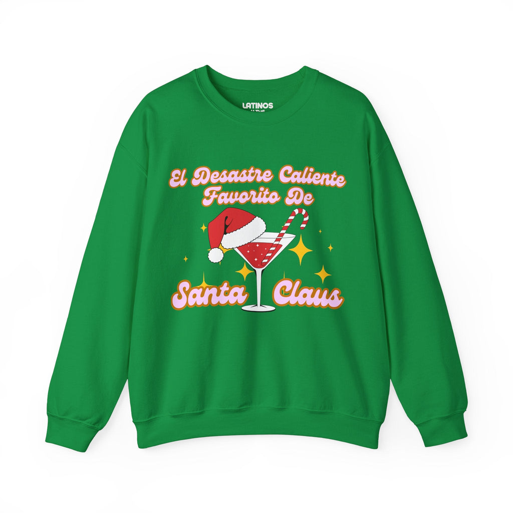 El Desastre Caliente Favorito De Santa Claus Ugly Christmas Sweater | Funny Latino | (3 COLORS)