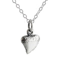 Sterling Silver Shark Tooth Necklace – Beachy Friendship Gift