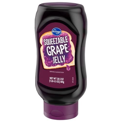 Confiture de raisin Kroger, à presser, 581 g
