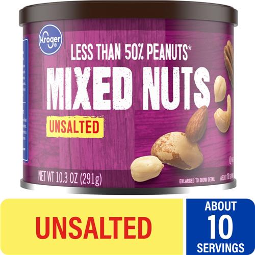 Kroger Mélange de noix non salées 292 g