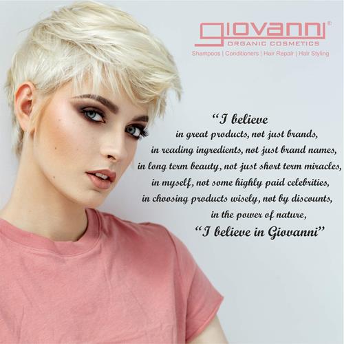 Giovanni 2Chic Ultra-Moist Conditioner - Avocado & Olive Oil, Creamy Hydration Formula, Enriched With Aloe Vera, Shea Butter, Botanical Extracts, No Parabens, Color Safe - 8.5 Fl Oz