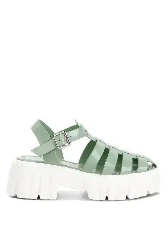 Sandales gladiateur épaisses Zurie