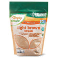 Simply Nature Sucre de canne roux bio en sachet, 680 g