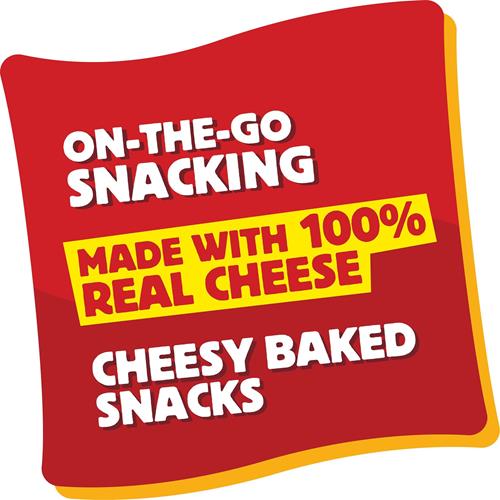 Cheez-It Snap'd Croustilles au fromage, croustilles minces, collations pour le déjeuner, cheddar, crème sure et oignon, boîte de 255 g (12 sachets)