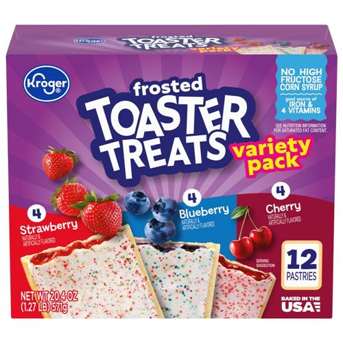 Kroger Friandises grillées givrées assortiment de fruits 12 pièces / 20,4 oz