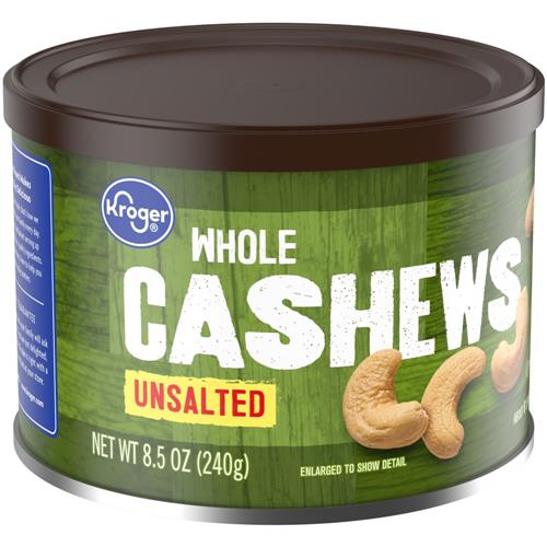 Noix de cajou entières sans sel Kroger 241 g